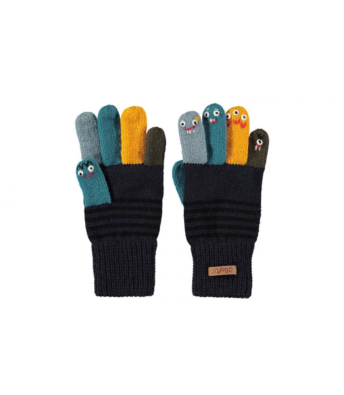 Puppet Gloves Kids navy Barts Puppet Gloves Kids navy Barts